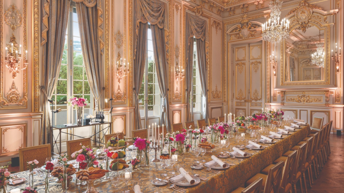 Les Salons Historiques (Le Grand Salon+Le Salon de Famille+La Salle à Manger+Foyer)