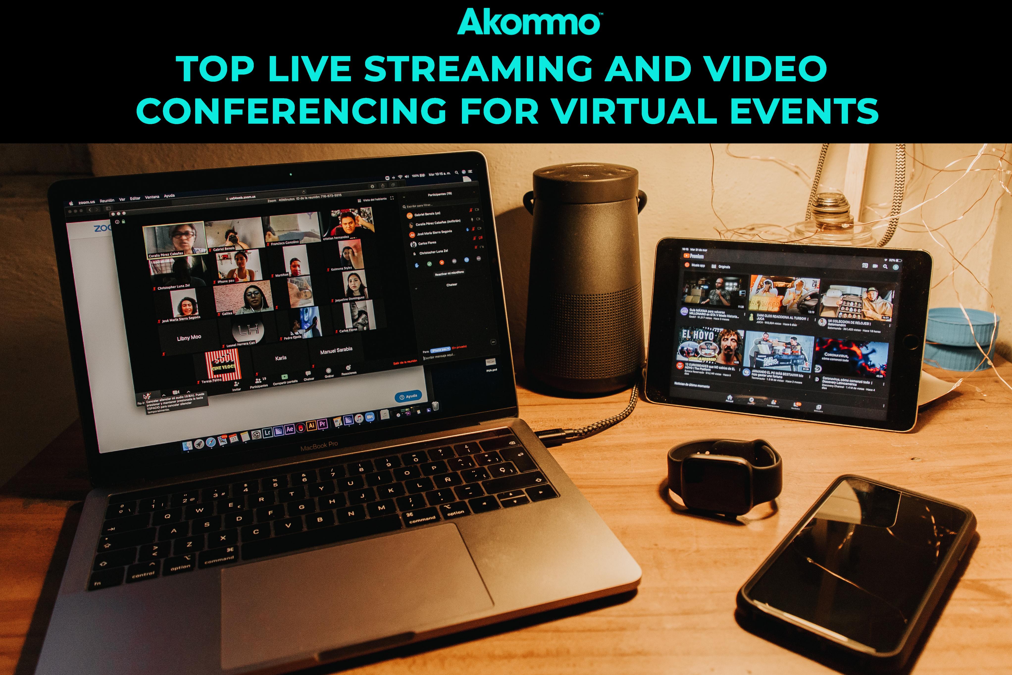 Top Streaming Services for Virtual Events