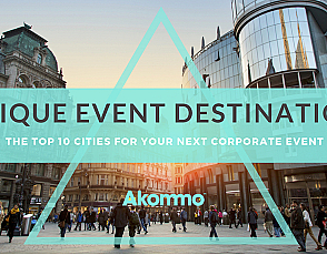 10 Unique Corporate Event Destinations 2018 | Akommo - Event Tips | Akommo