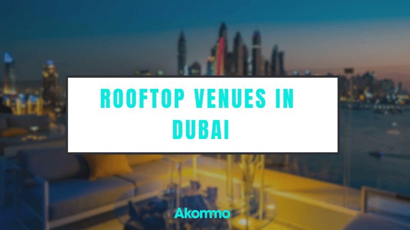 Rooftop Event Venues in Dubai