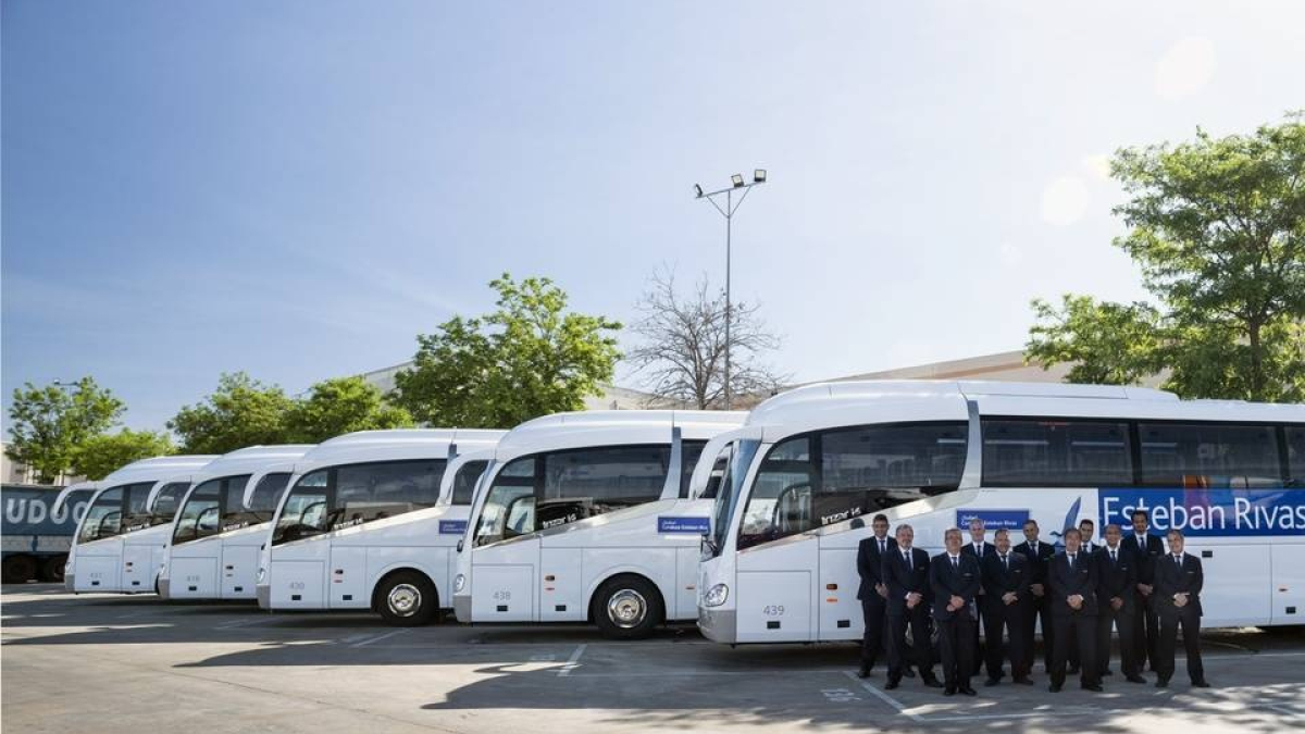 Autocares Esteban Rivas, Madrid